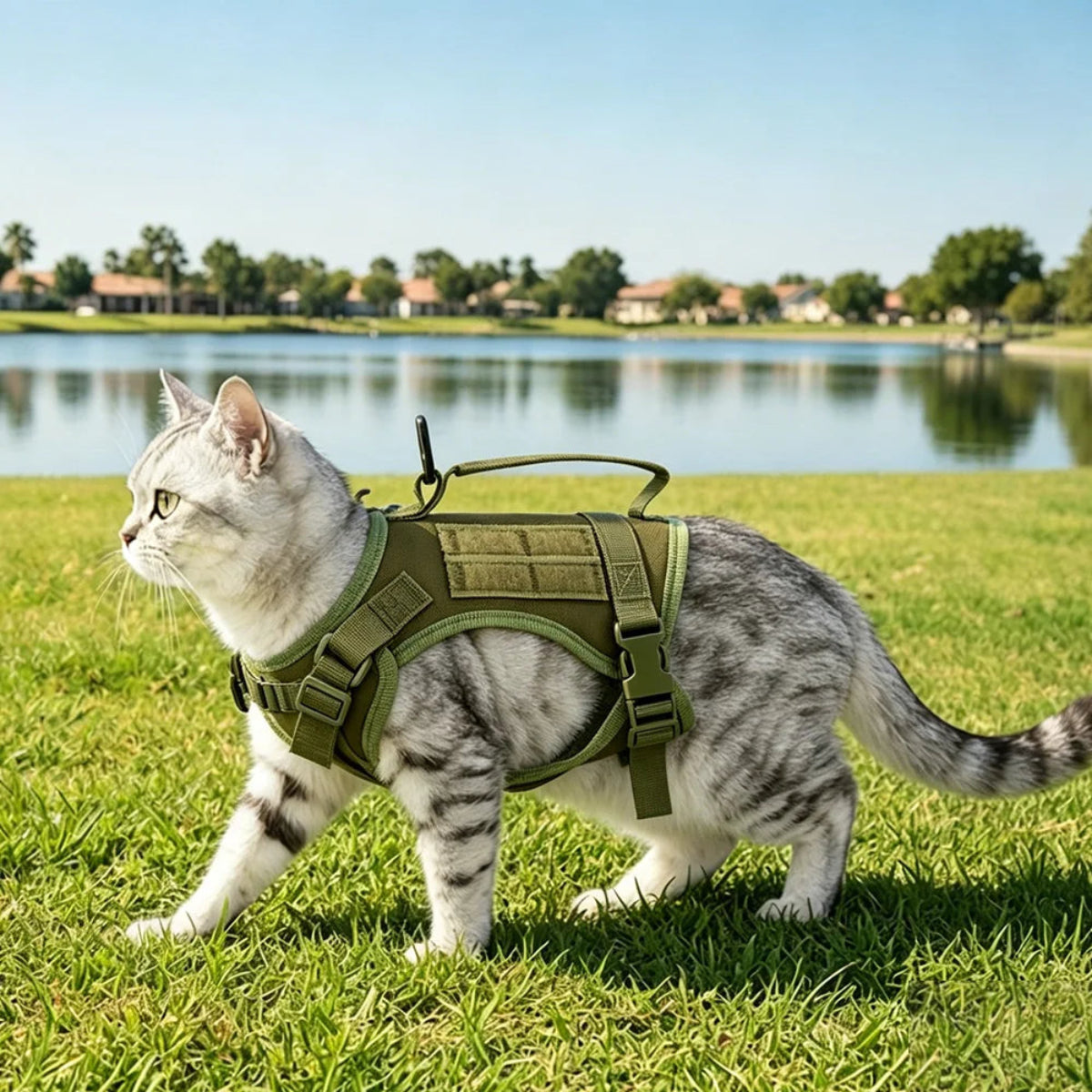 Tactical Cat Harness Vest