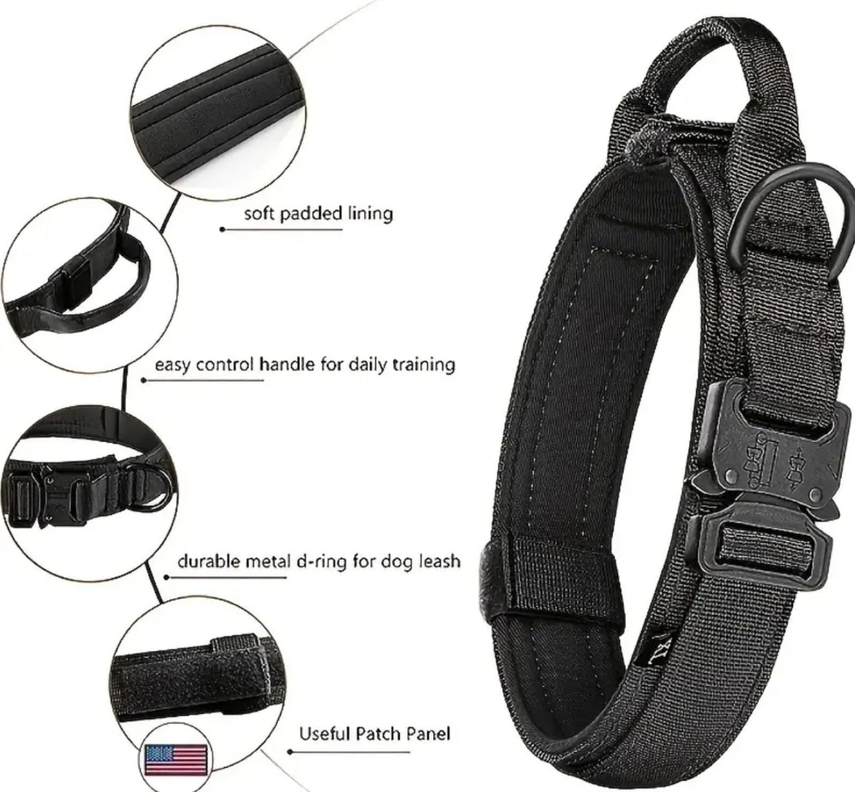 Tactical Dog Collar & Leash Set