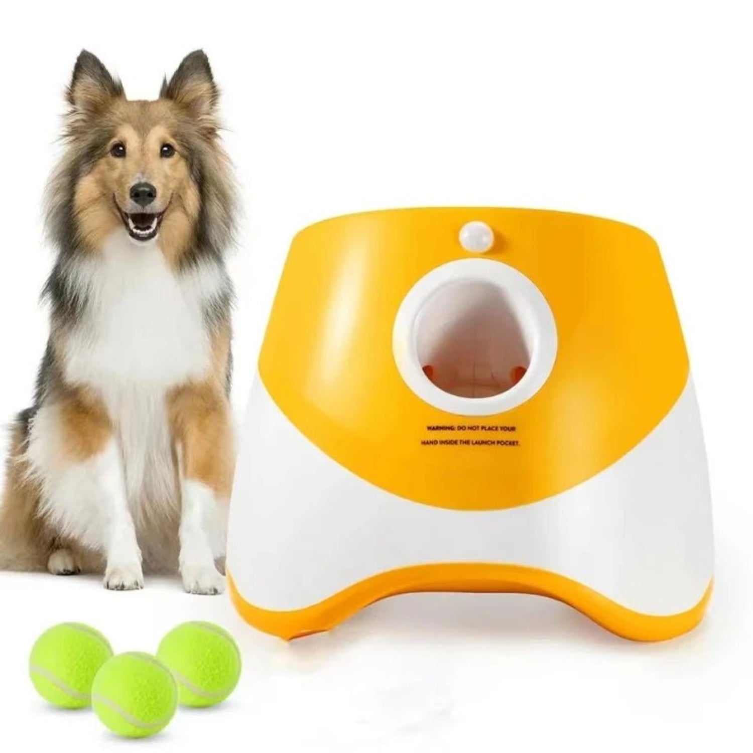 Automatic Dog Tennis Launcher – Interactive & Rechargeable Toy - Best Buddy Store