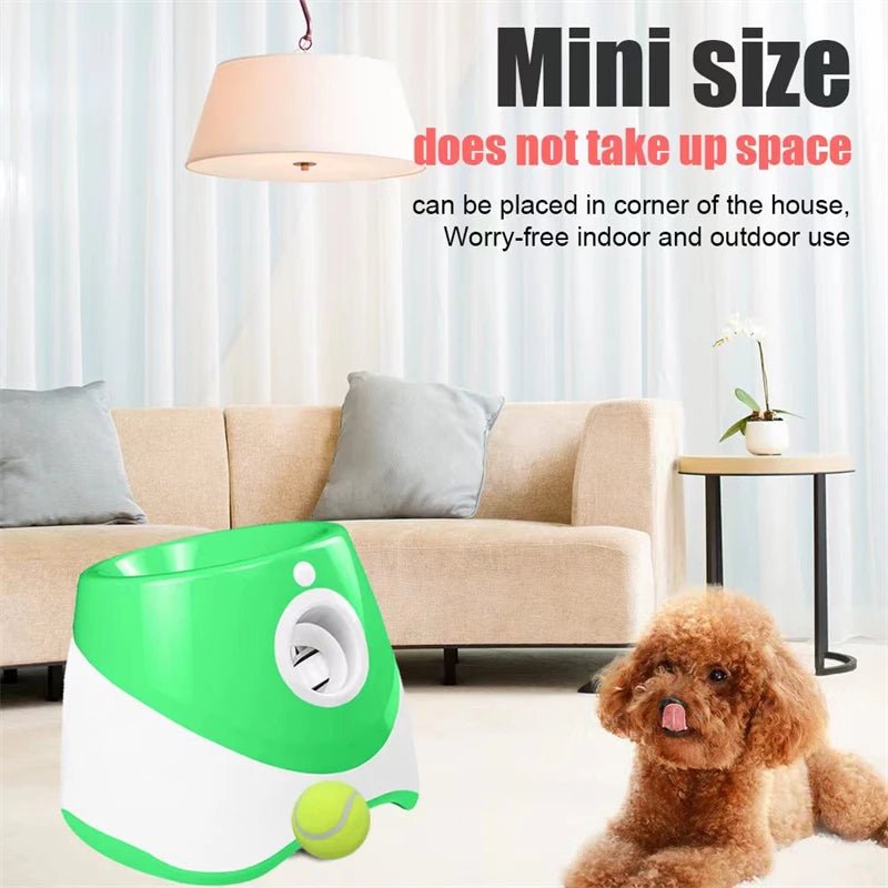 Automatic Dog Tennis Launcher – Interactive & Rechargeable Toy - Best Buddy Store