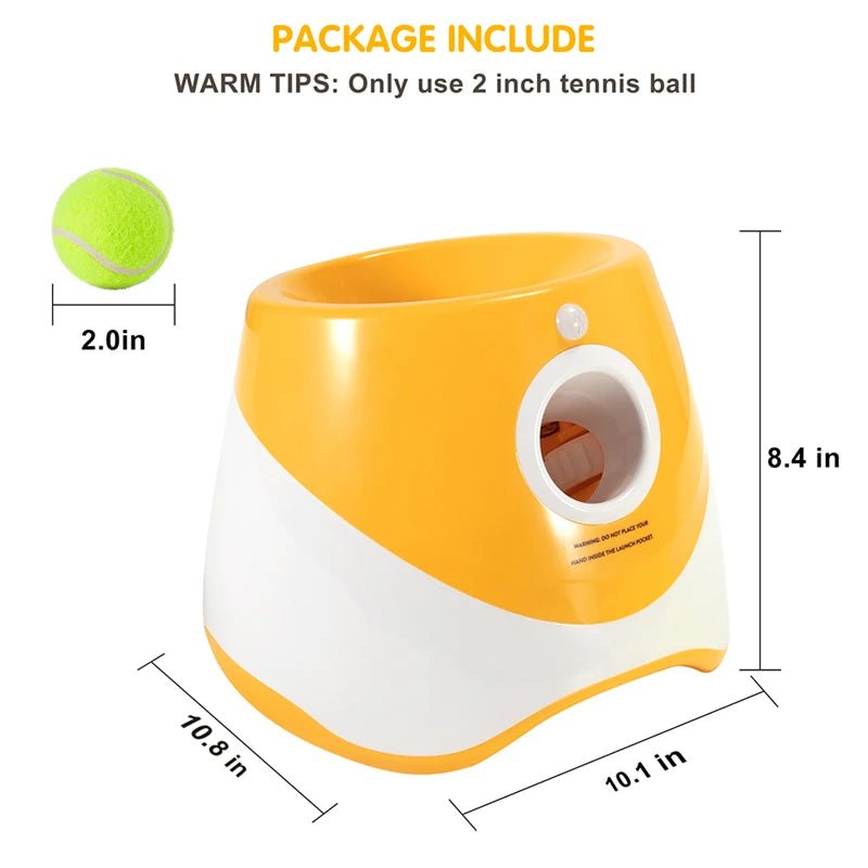 Automatic Dog Tennis Launcher – Interactive & Rechargeable Toy - Best Buddy Store