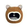 Brown Cat Bed Cozy Pet Tent - Best Buddy Store
