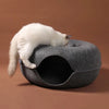 Cozy Donut Cat Bed and Tunnel - Best Buddy Store