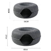 Cozy Donut Cat Bed and Tunnel - Best Buddy Store