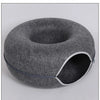 Cozy Donut Cat Bed and Tunnel - Best Buddy Store