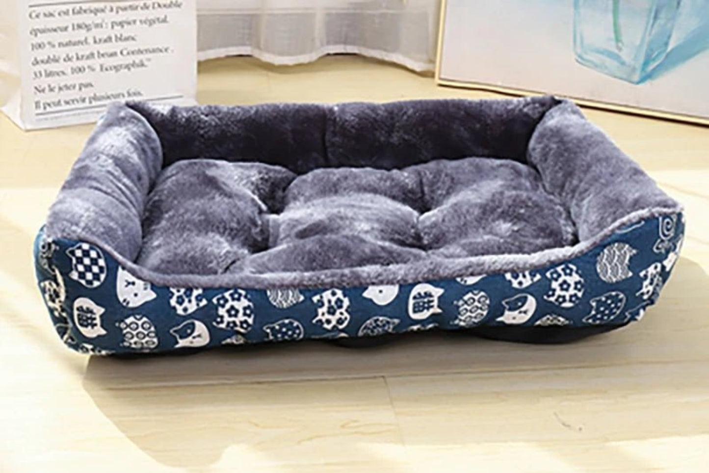 Cushion Dog Bed – Pet Basket for All Sizes - Best Buddy Store