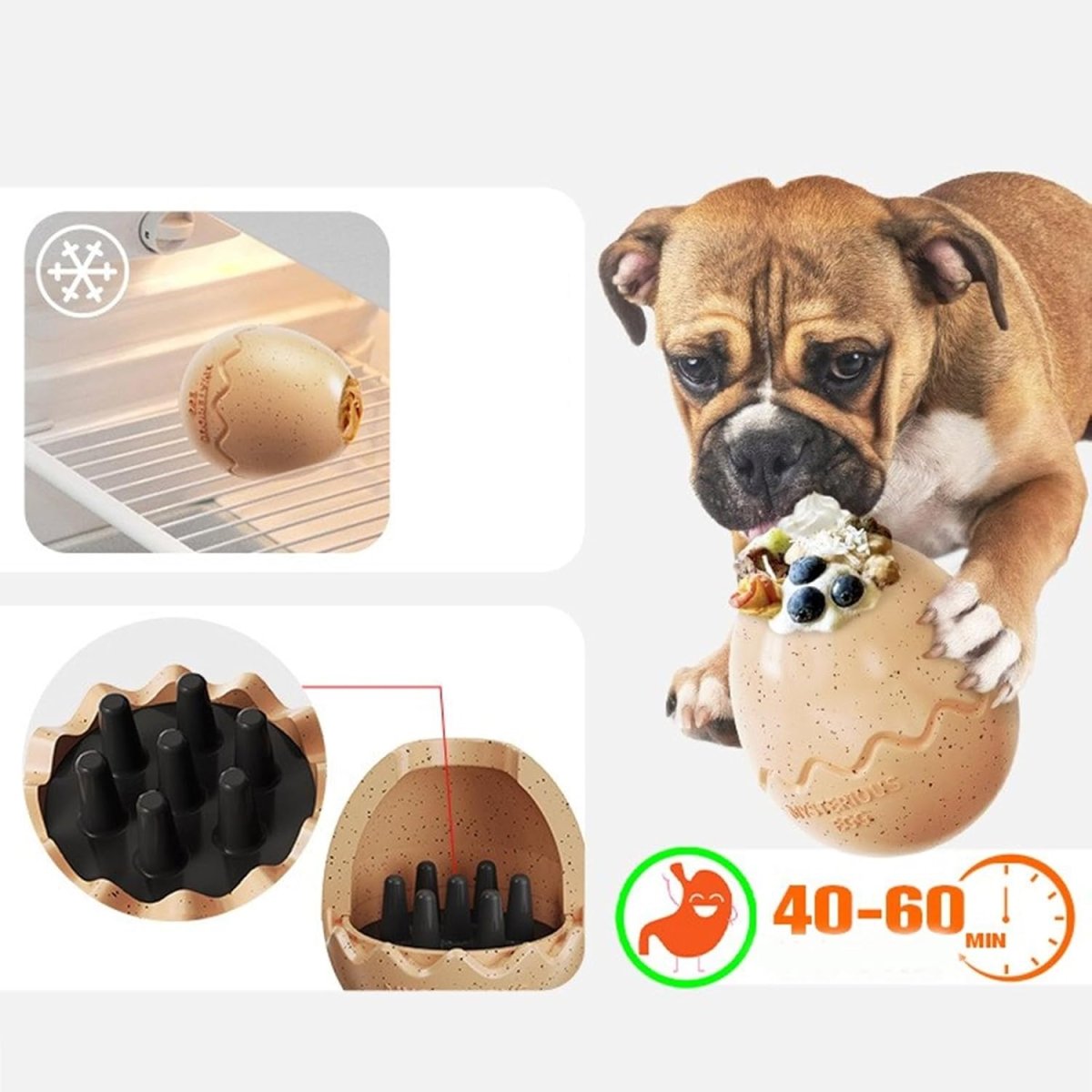 Dog Food Chew Leak Ball – Freeze Fillable Treat & Anxiety Reliever - Best Buddy Store