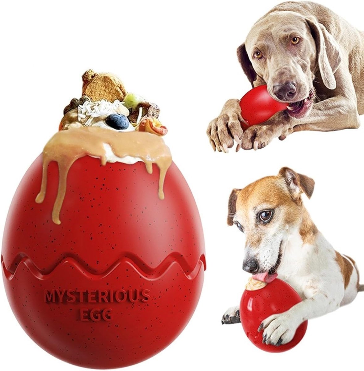 Dog Food Chew Leak Ball – Freeze Fillable Treat & Anxiety Reliever - Best Buddy Store