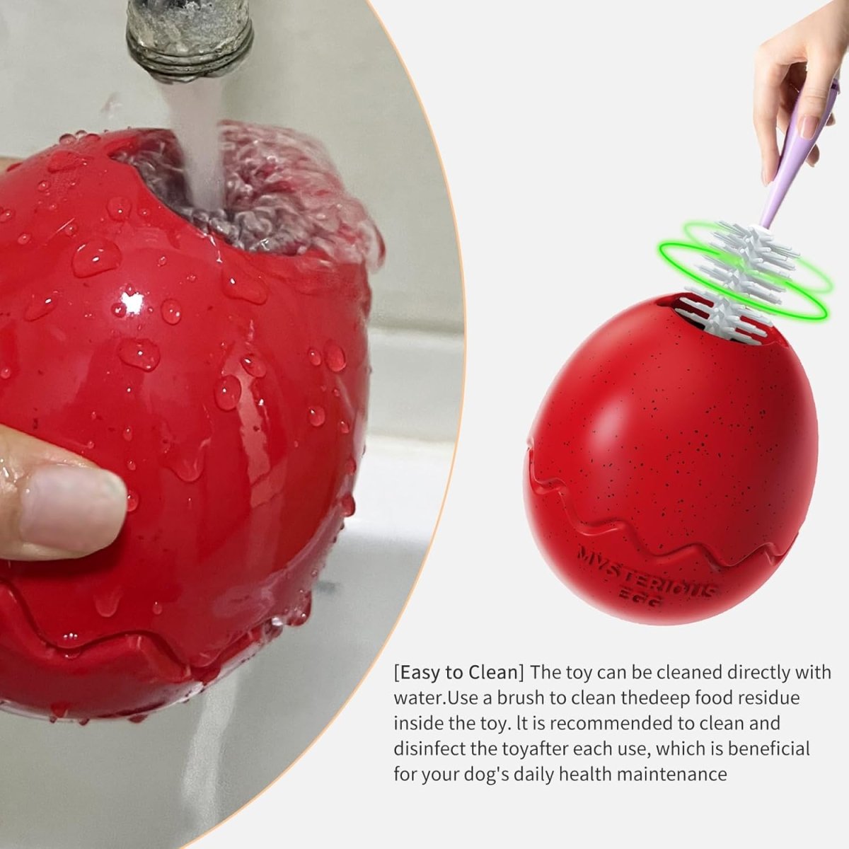 Dog Food Chew Leak Ball – Freeze Fillable Treat & Anxiety Reliever - Best Buddy Store