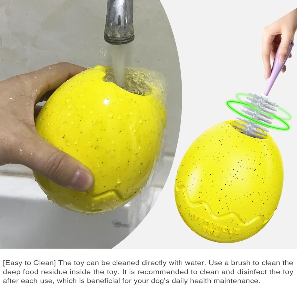 Dog Food Chew Leak Ball – Freeze Fillable Treat & Anxiety Reliever - Best Buddy Store