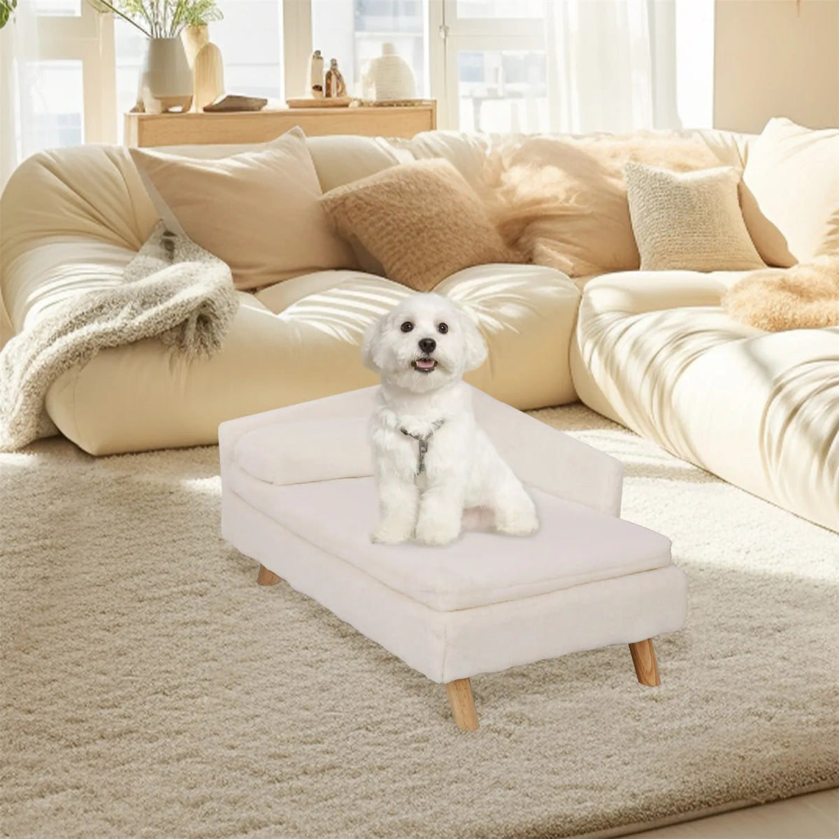 Elevated Pet Bed with Cozy Pad – Waterproof - Best Buddy Store