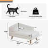Elevated Pet Bed with Cozy Pad – Waterproof - Best Buddy Store