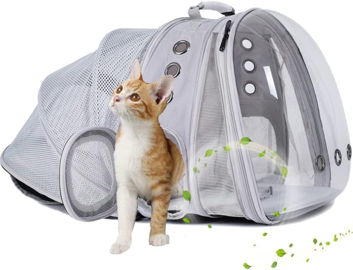 Portable Dual Expandable Cat Backpack Carrier - Best Buddy Store