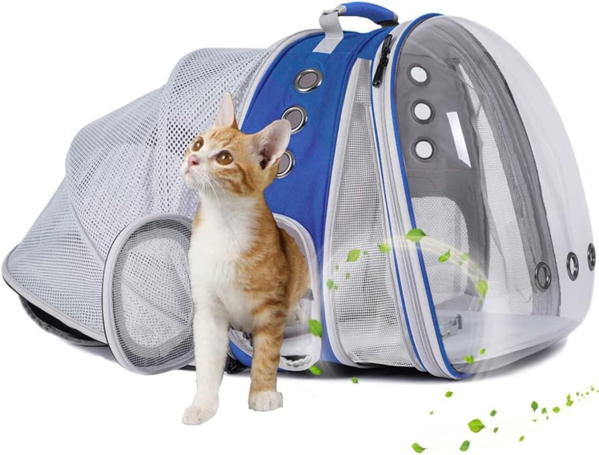 Portable Dual Expandable Cat Backpack Carrier - Best Buddy Store