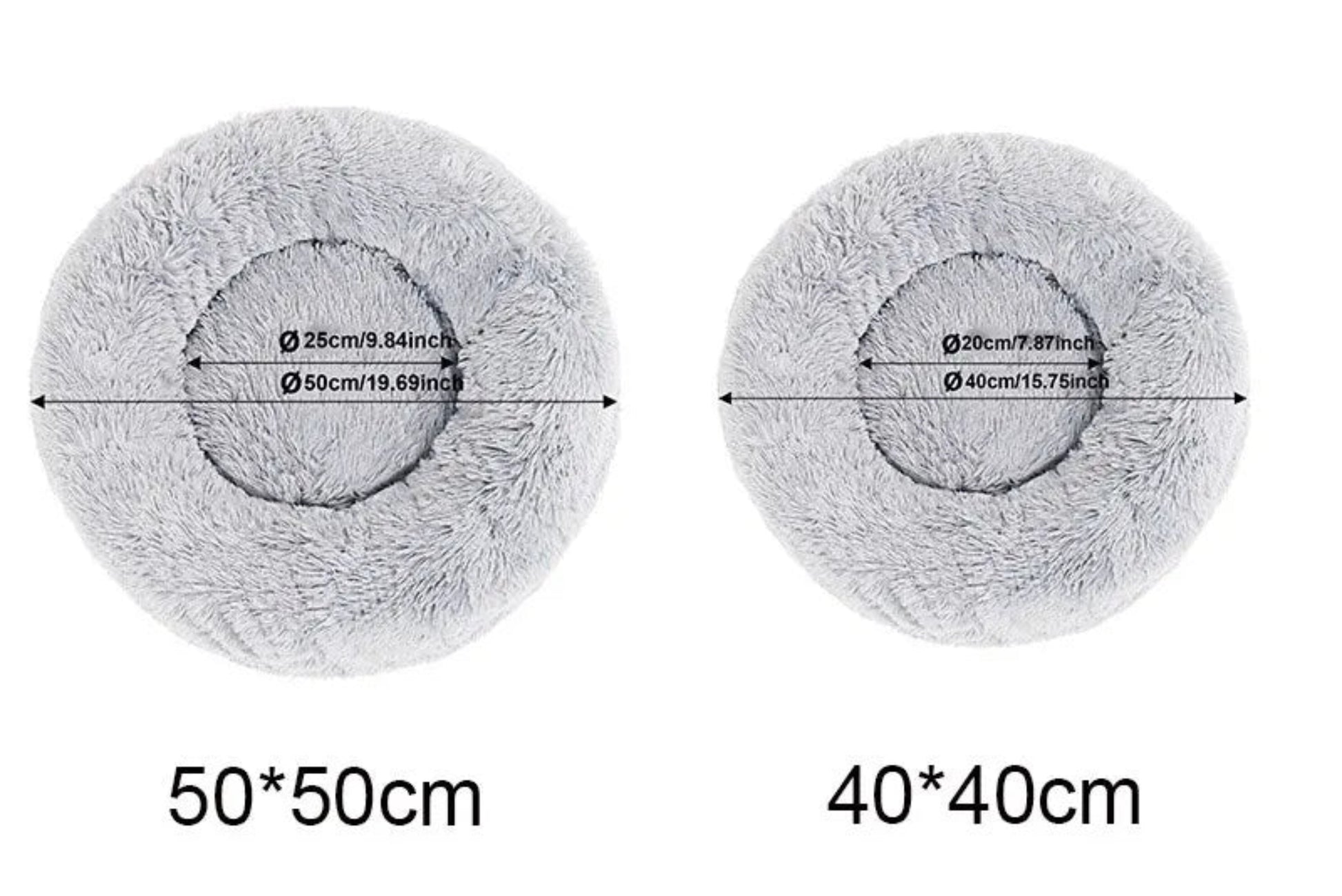Fluffy Round Pet Bed - Best Buddy Store