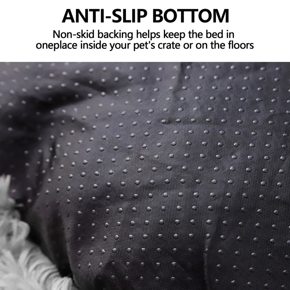Fluffy Round Pet Bed - Best Buddy Store