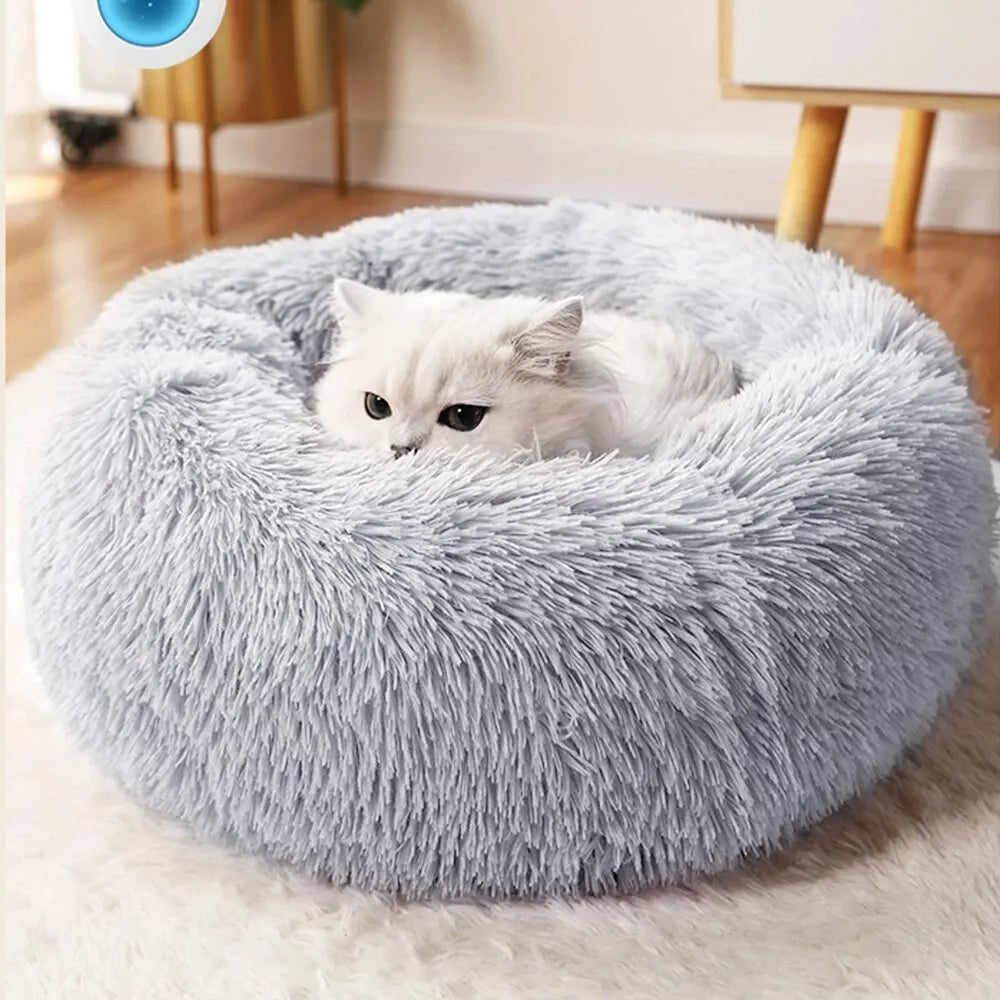 Fluffy Round Pet Bed - Best Buddy Store