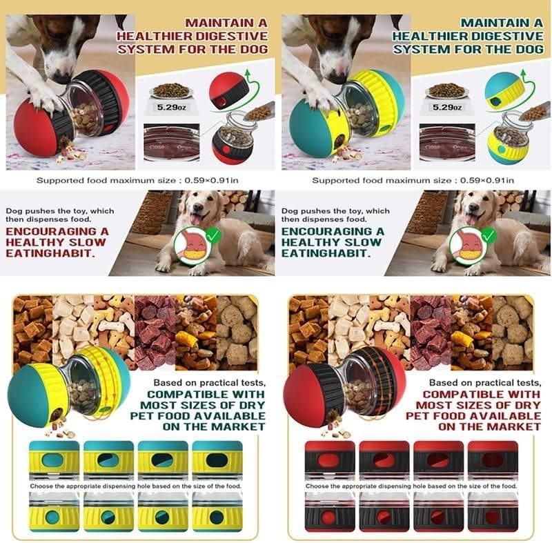 Interactive Dog Toy – Elliptical Track with Leaky Food - Best Buddy Store