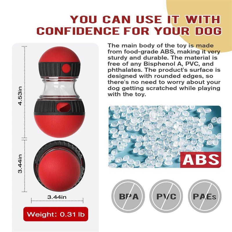 Interactive Dog Toy – Elliptical Track with Leaky Food - Best Buddy Store