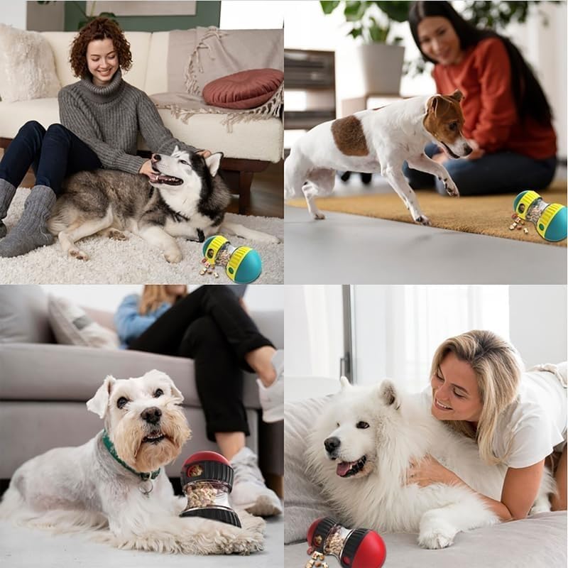 Interactive Dog Toy – Elliptical Track with Leaky Food - Best Buddy Store