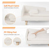 Luxury Elevated Dog Sofa Bed with Backrest Plush Cushion - Best Buddy Store