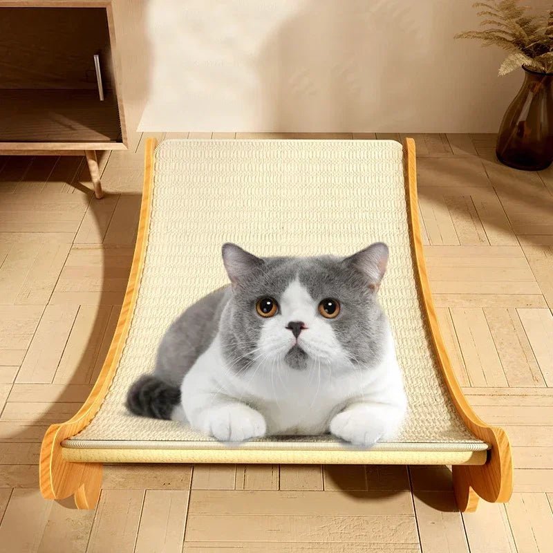 Multifuction Wooden Cat Scratching Sleeping Bed - Best Buddy Store