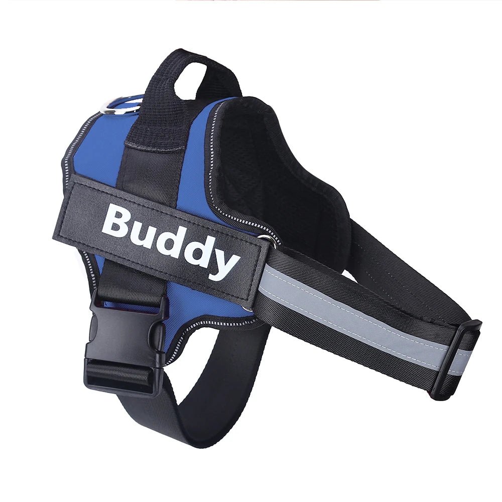 Personalized Dog Reflective Breathable Pet Harness Vest - Best Buddy Store