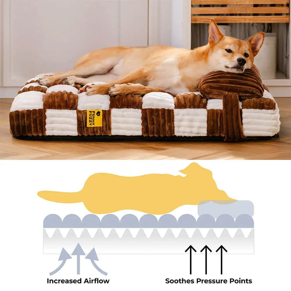 Plush Orthopedic Dog Bed – Soft & Supportive - Best Buddy Store