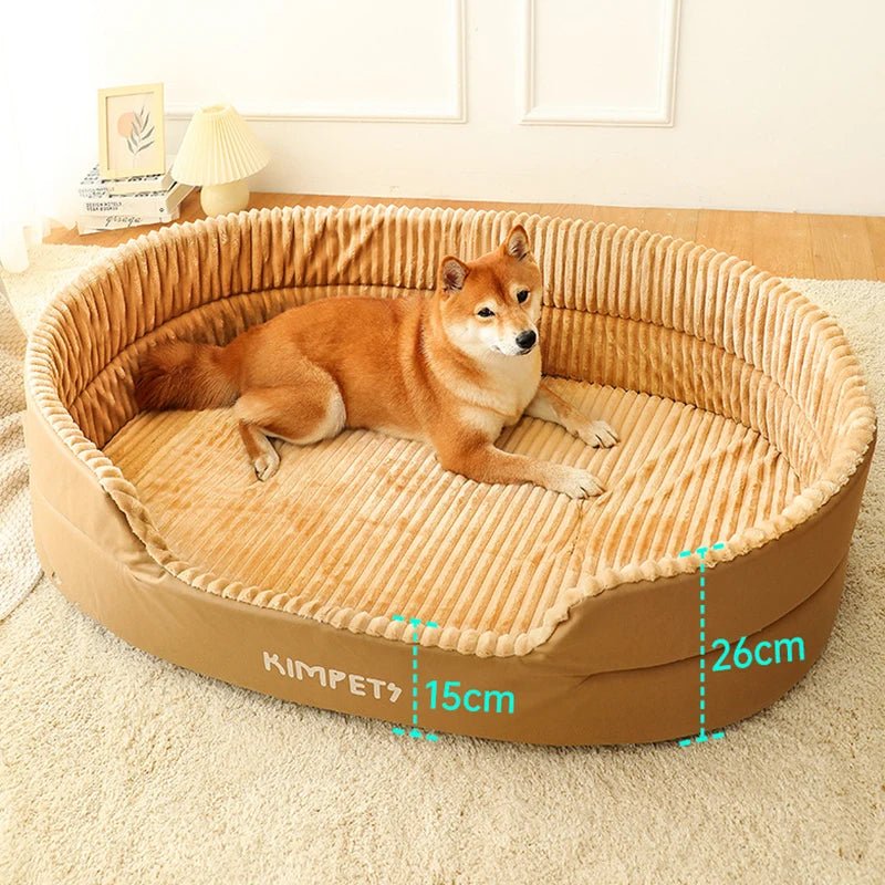 Plush Pet Dog Bed – Thickened, Removable Mat - Best Buddy Store