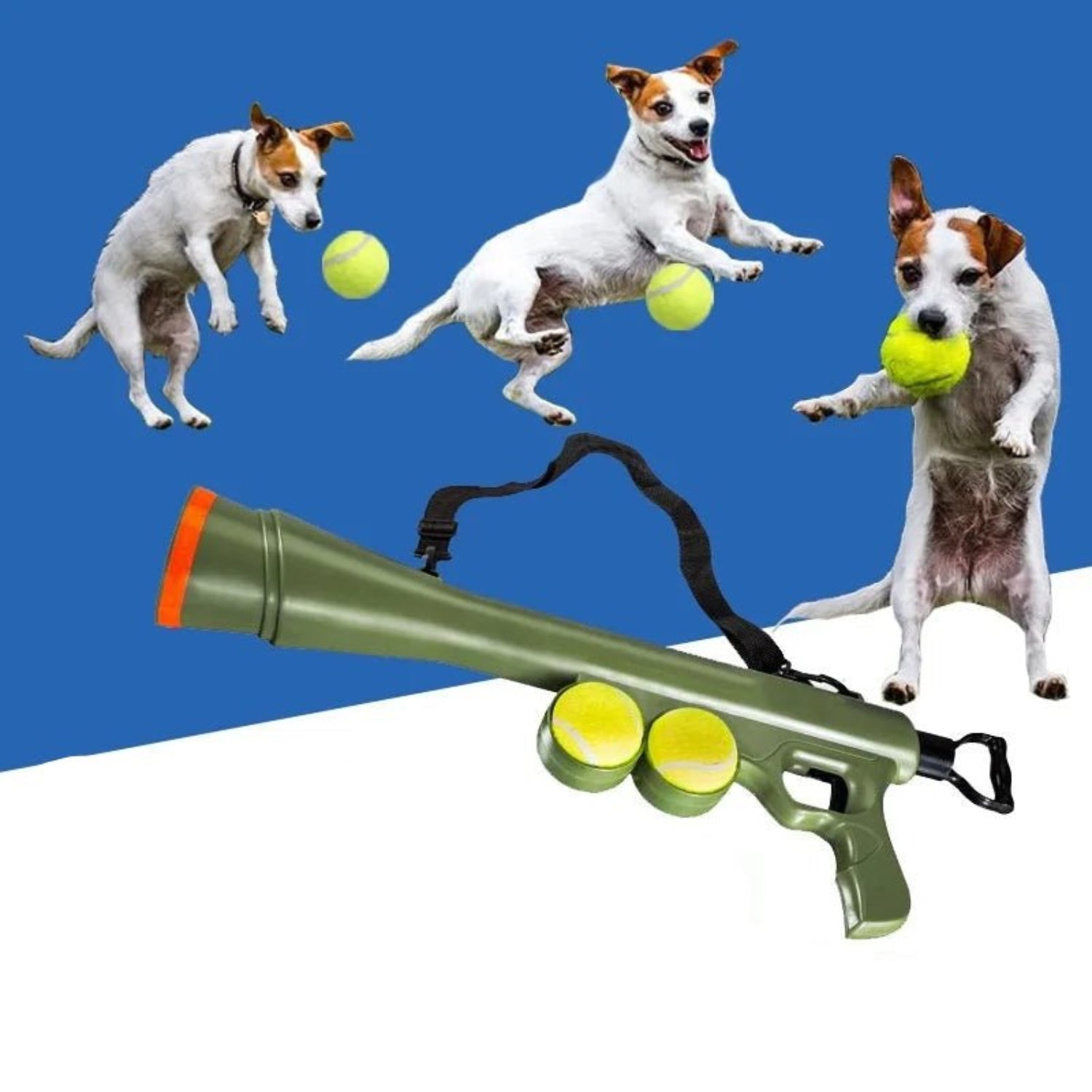 Portable Dog Interactive Ball Thrower\Shooter - Best Buddy Store