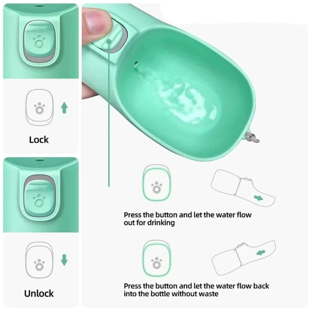 Portable Dog Water Bottle - Best Buddy Store