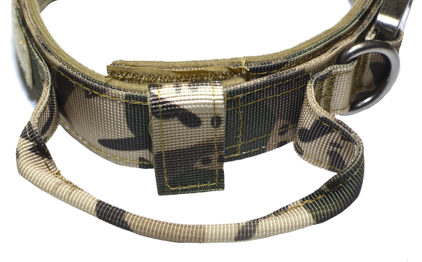 Tactical Dog Collar & Leash Set — Heavy-Duty Nylon, Metal Buckle, Water-Resistant, 4 Colors