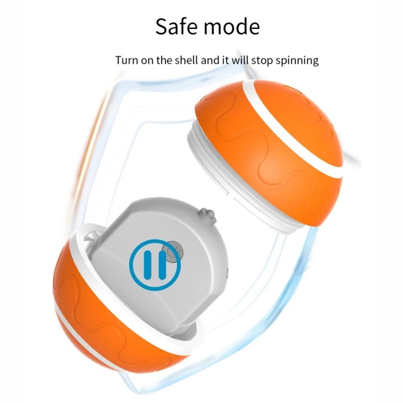 Smart Interactive Dog Ball – Flashing, Rotating, Waterproof Chew Toy - Best Buddy Store