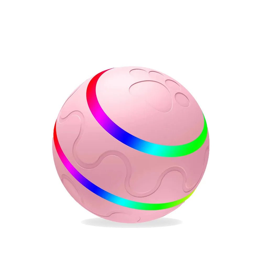 Smart Interactive Dog Ball – Flashing, Rotating, Waterproof Chew Toy - Best Buddy Store