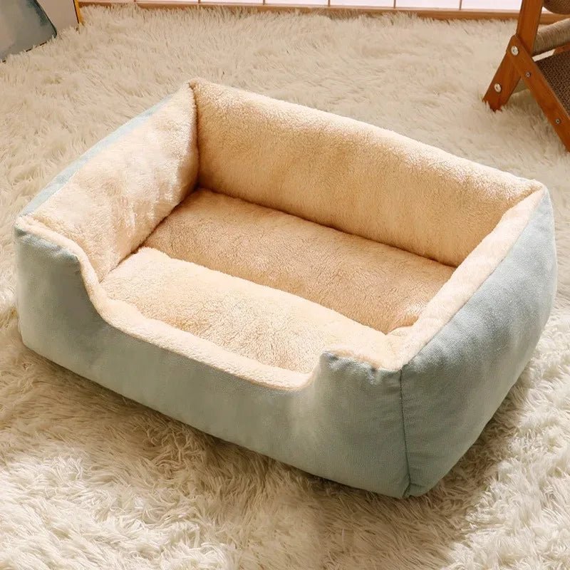 Square Plush Soft Cat Sofa Bed - Best Buddy Store