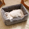 Square Plush Soft Cat Sofa Bed - Best Buddy Store