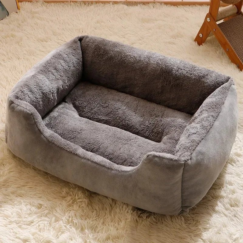 Square Plush Soft Cat Sofa Bed - Best Buddy Store