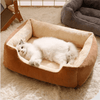 Square Plush Soft Cat Sofa Bed - Best Buddy Store