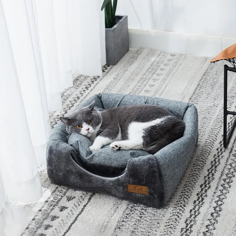 Triangle Cat Nest Closed Bed - Best Buddy Store