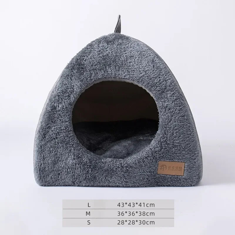 Triangle Cat Nest Closed Bed - Best Buddy Store