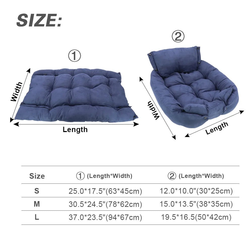 Warm Dog Bed Sofa – Soft Cushion for Pets - Best Buddy Store