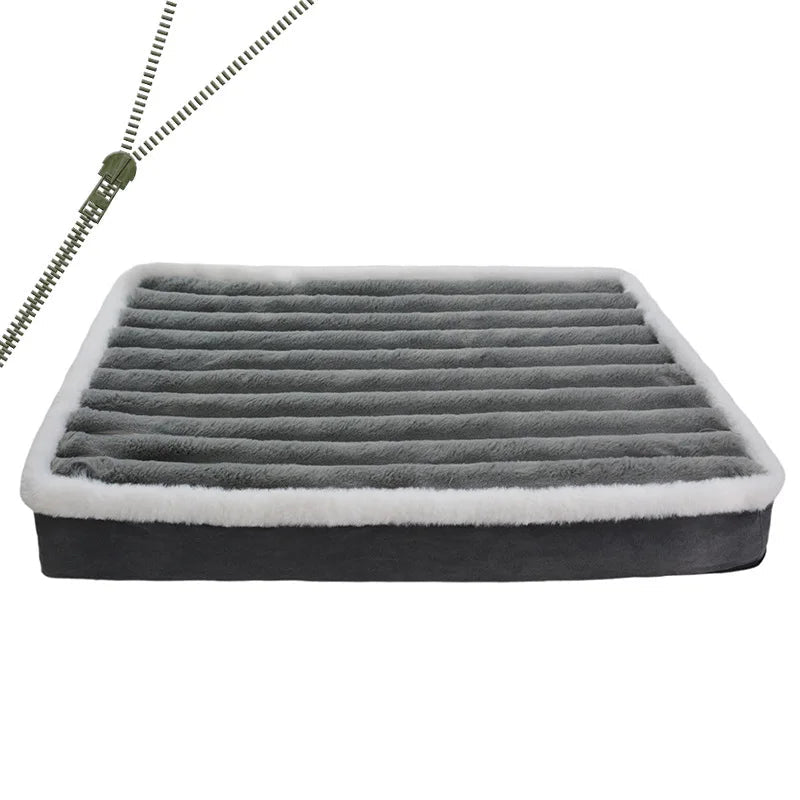 Washable Dog Mattress with Zipper – Pet Cushion - Best Buddy Store