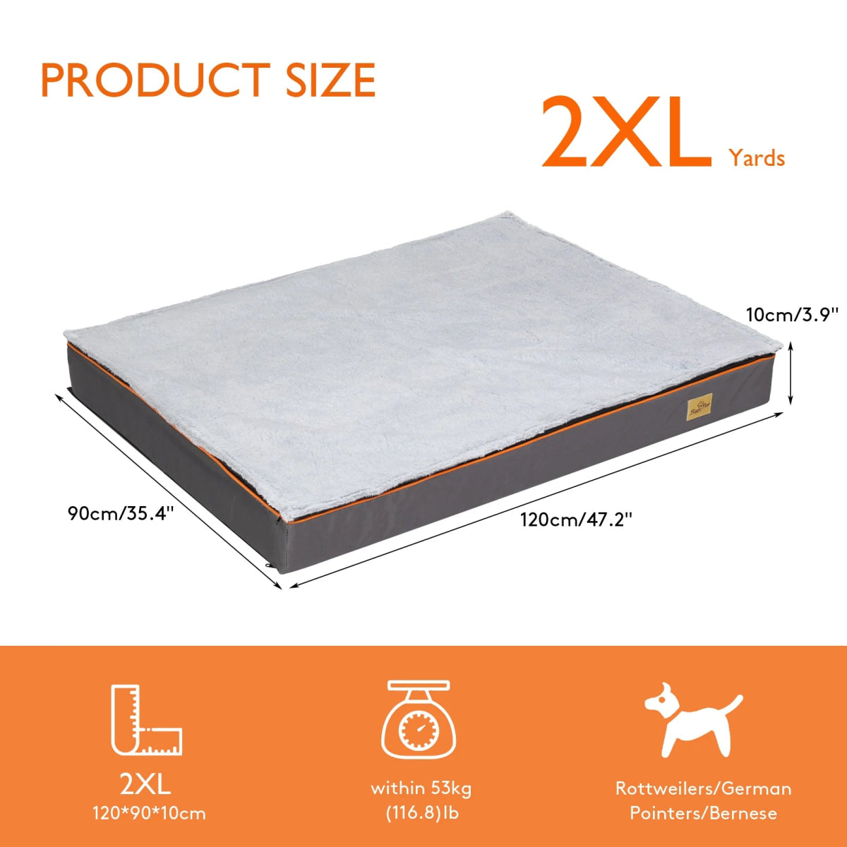 Waterproof Orthopedic Dog Bed – Multiple Sizes - Best Buddy Store