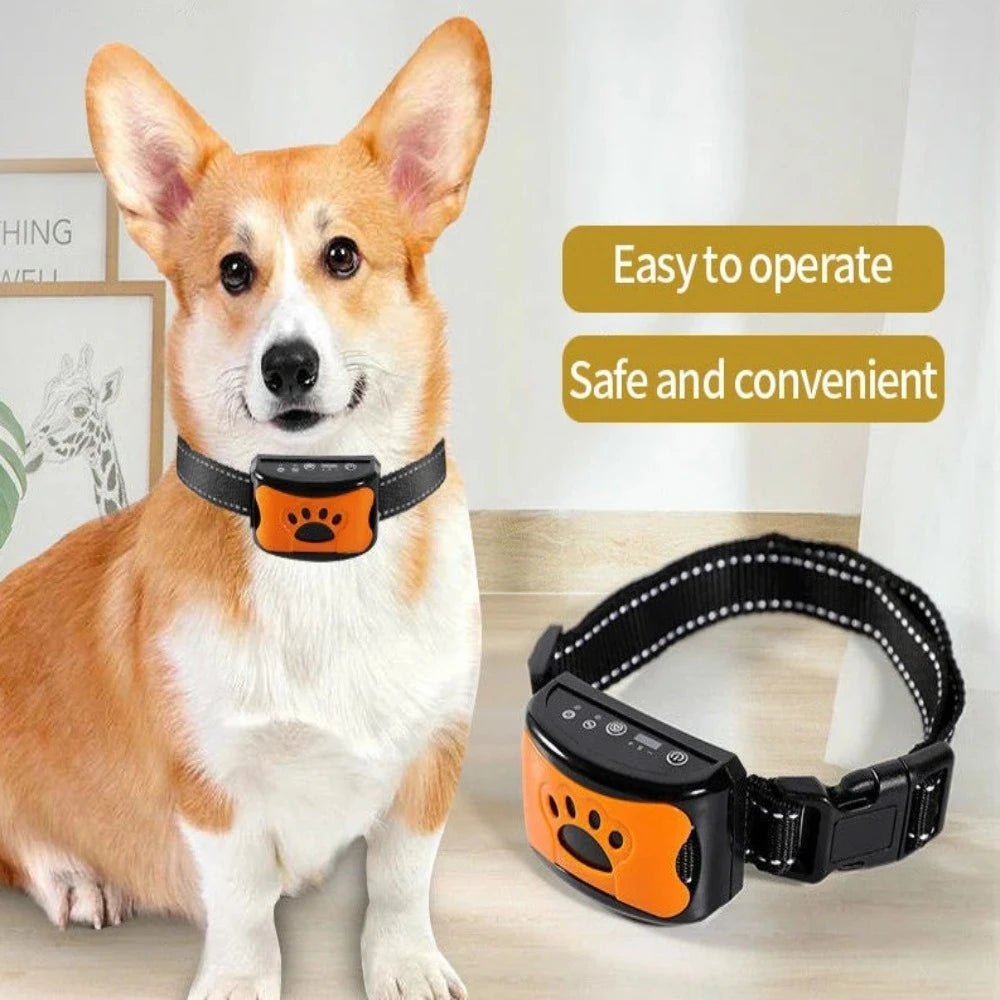 Waterproof Ultrasonic Vibration Anti Barking Automatic Dog Training Collar - Best Buddy Store