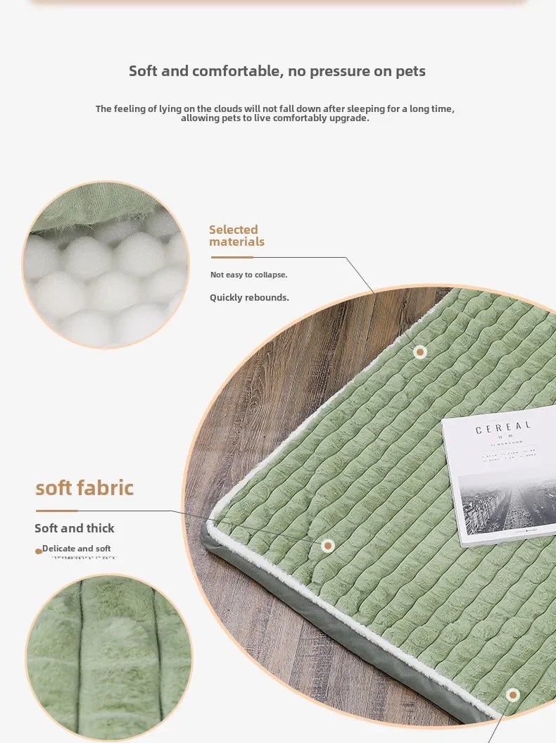 Winter Warm Sleeping Dog Mat – Washable - Best Buddy Store