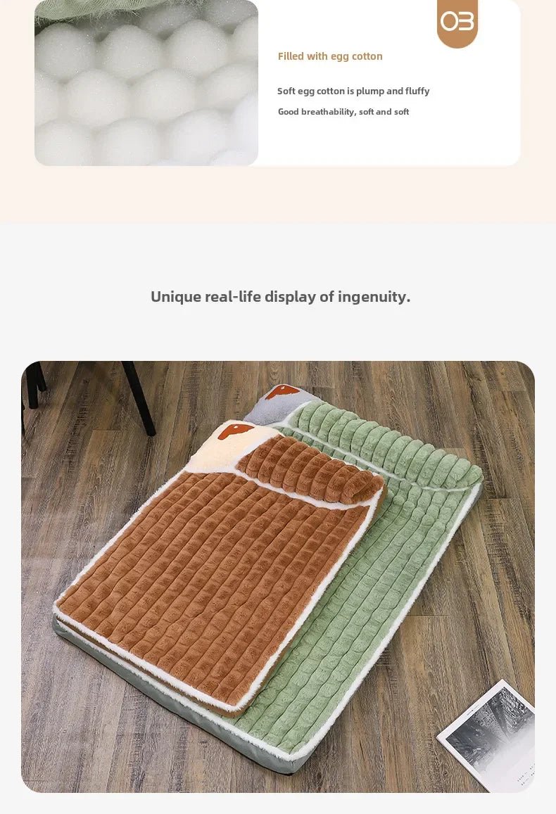 Winter Warm Sleeping Dog Mat – Washable - Best Buddy Store
