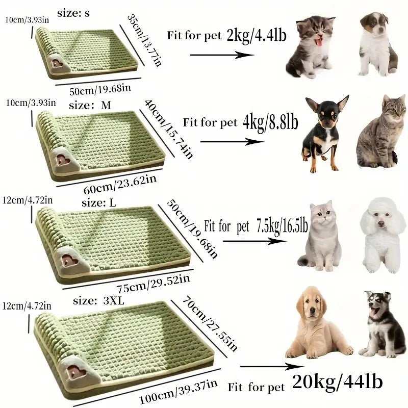 Winter Warm Sleeping Dog Mat – Washable - Best Buddy Store