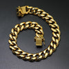 18K Gold Dog Chain Collar Cuban Link Heavy Duty Super Strong Chew Proof - Best Buddy Store