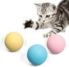3 Pack Fluffy Interactive  Cat Ball Toys Chirping Balls | Best Buddy