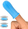 360º Dog Fingerbrush Toothbrush - Ergonomic Design, Set of 2 - BestBuddyStore